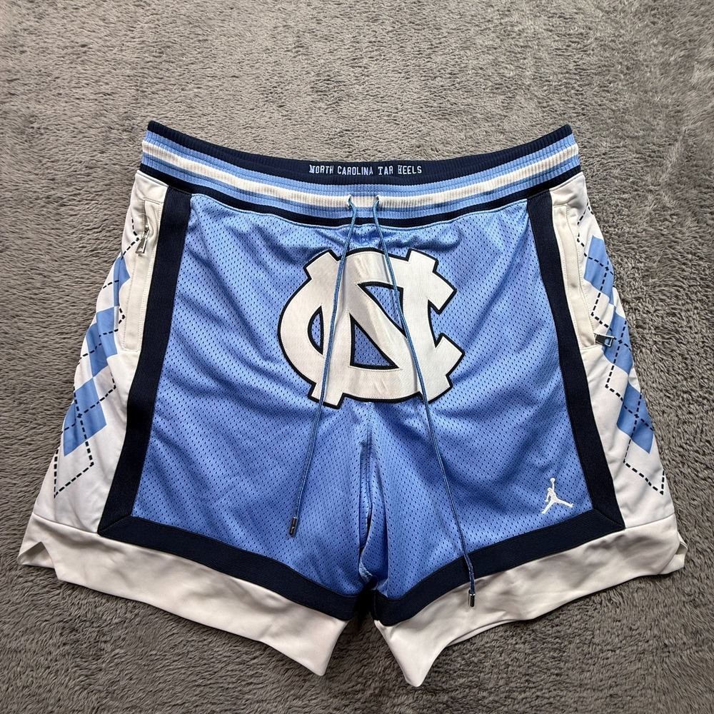 Jordan x Just Don North Carolina UNC Tar Heels Shorts Mens XL Baggy Basketball